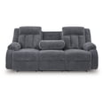 thumbnail image 5 of Signature Design by Ashley Free Wake Gray Power Reclining Sofa, 5 of 9