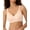 Golden Complexion, variant on SHARICCA Wireless Bra for Women Comfort Floral Seamless Push Up Bras