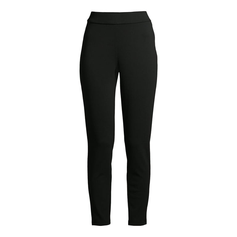 PSK Collective Women's Juniors' Ponte Knit Pants 