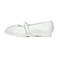 thumbnail image 3 of 24 HOUR COMFORT Victoria Wide Width Comfort Shoes For Work and Casual Attire WHITE 6.5, 3 of 6
