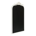 thumbnail image 5 of Kate and Laurel Arendahl Decorative Vintage Arch Chalkboard, 19 x 31, White, Framed Arched Ornate Magnetic Chalkboard for Bedroom Organization or Entryway Decor, 5 of 9
