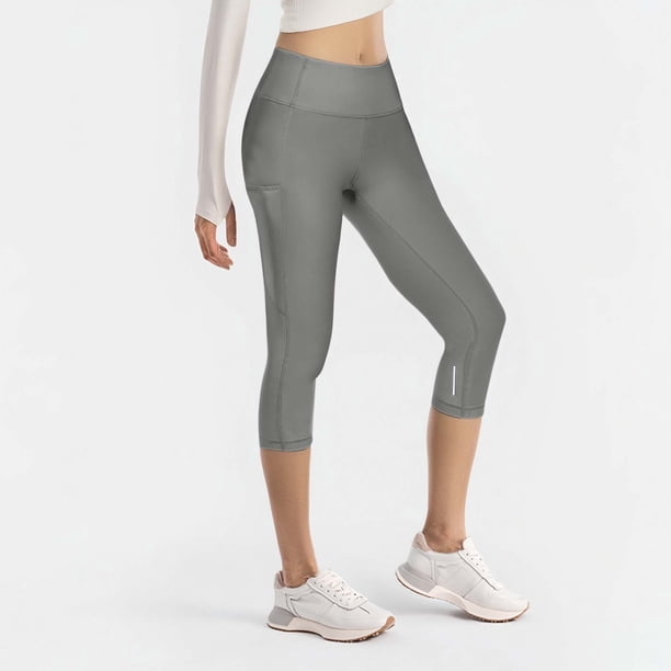 MKLEKYY Leggings para mujer, pantalones de yoga de cintura alta para mujer, leggings de fitness de primavera, ropa de gimnasio para entrenamiento al aire libre, ropa deportiva, pantalones elásticos