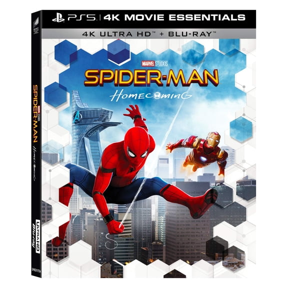 Spider-Man Homecoming 4K Ultra HD Blu-Ray (4K Ultra HD) Marisa Tomei Michael Keaton Tom Holland