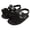 X2 Black, variant on Baby Girls Boys Sparkly Bowknot Sandals Soft Anti- Rubber Sole Summer Outdoor Shoes Toddler First Walkers,Color:Black,Size:3 Months