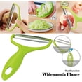 thumbnail image 5 of Xiao Hua  Cooking Tools Wide Mouth Peeler Vegetables Fruit Stainless Steel Knife Cabbage Graters Salad Potato Slicer Kitchen Accessories, 5 of 5