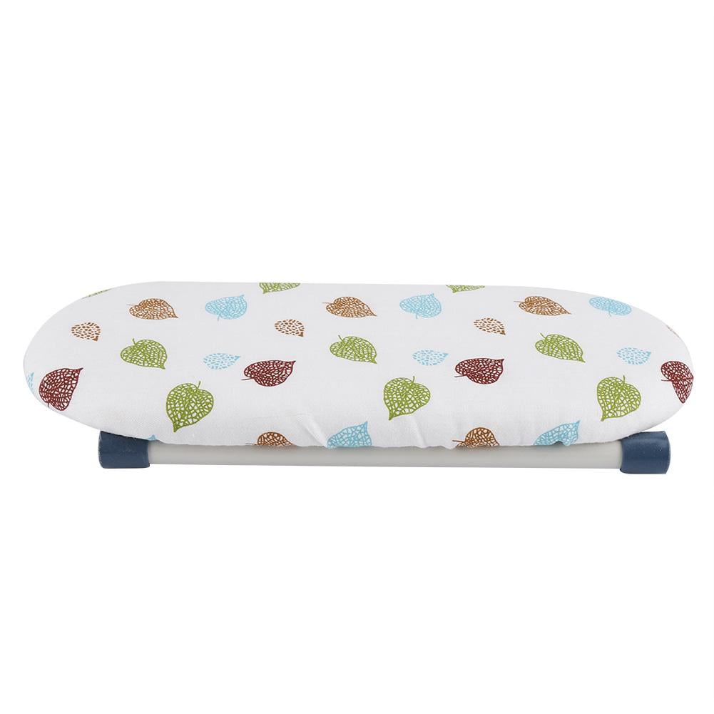 Tebru Foldable SpaceSaving Mini Ironing Board Home Travel Sleeve Cuffs