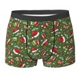 thumbnail image 6 of Mens Underwear - Christmas Hat sock Breathable Stretch Boxers for Men Athletic Mens Boxer Briefs, 6 of 7