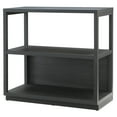 thumbnail image 6 of Evelyn&Zoe Thalia 33" Tall Rectangular Bookcase, Charcoal Gray, 6 of 6