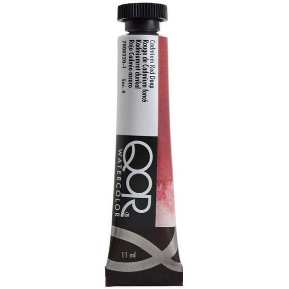 QoR Watercolor - Cadmium Red Deep, 11 ml