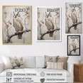 thumbnail image 4 of Designart "The Majestic Owl'S Wise Watch IV" Animals Owl Floater Framed Wall Art Prints, 4 of 5