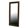 Baxton Studio 31.5" x 71" Espresso Contemporary Leaner Mirror