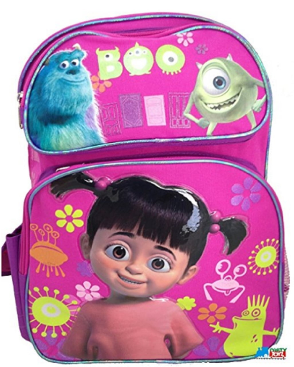 Ruz Monsters University Mike Boo Sully Large 16 Cloth Backpack