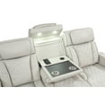 thumbnail image 4 of Fortuner Modern Style Recliner Sofa Made with Faux Leather & Wood in Beige, 4 of 9
