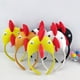 thumbnail image 1 of Suministros para baile de graduación, decoración de baile de máscaras, accesorios para la cabeza para fiestas navideñas, diadema con forma de gallo, diadema de pollito para Halloween, 1 of 5