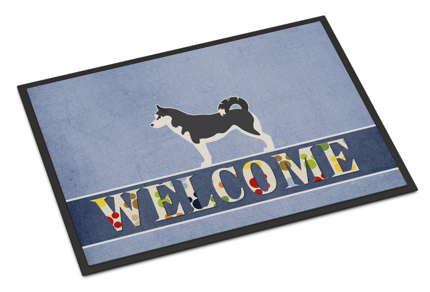 Siberian Husky Door Mat