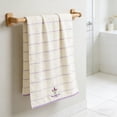 thumbnail image 5 of Partheme 28x55in Embroidered Bath Towel 70x140cm, Soft Anti Fade Highly Absorbent for Bathroom Spa Daily Use, Large Cotton Terry Cloth, A, 5 of 6