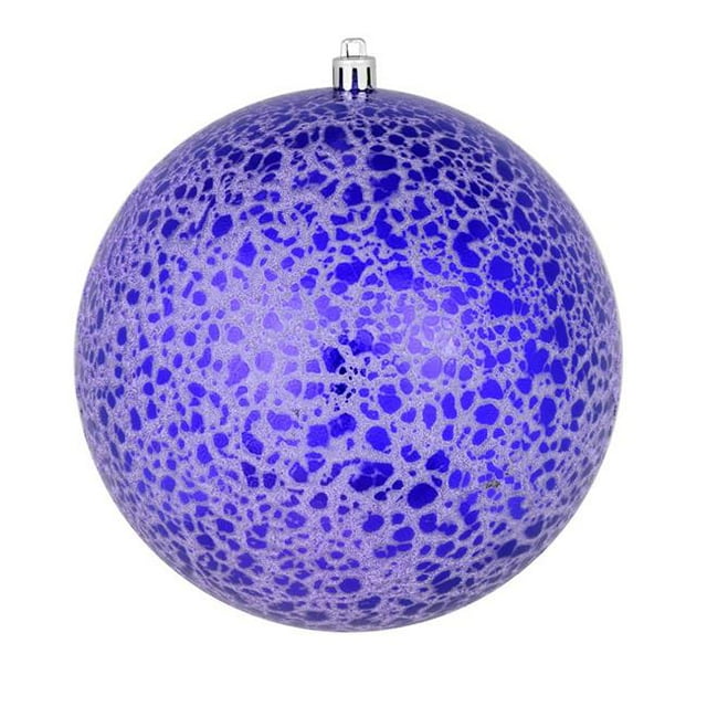 Vickerman N195866D 8 Po. Ornement Crackle Ball Violet