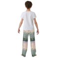 thumbnail image 4 of FORMRS Kids Pajama Pants with Pockets Size 6-8Y Boys Lounge Sleep Bottoms, Night Deer, 4 of 8