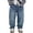 pants 120#Blue, variant on ZXLBBD Boys Distressed Denim Pants for Trousers with Rip Details and Fall Long Jeans for Kids Youth Teenager Fashion Casual Daily Wear,Blue,Size 5 Y-6 Y