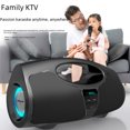 thumbnail image 3 of Altavoz de karaoke para exteriores con Bluetooth, portátil, inalámbrico, subwoofer móvil para cine en casa, P1 Square Dance Audio, 3 of 4