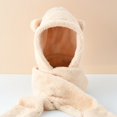 thumbnail image 4 of Chapeau d'Hiver à Capuche Chapeau d'Hiver à Capuche Multifonctions Mignon avec Poches pour les Femmes, 4 of 10