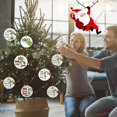 thumbnail image 2 of Adornos navideños 2021, decoración navideña 2021, regalos de cuarentena, adornos navideños 2021, decoración del árbol de Navidad, regalos para Navidad - Funny H, 2 of 4