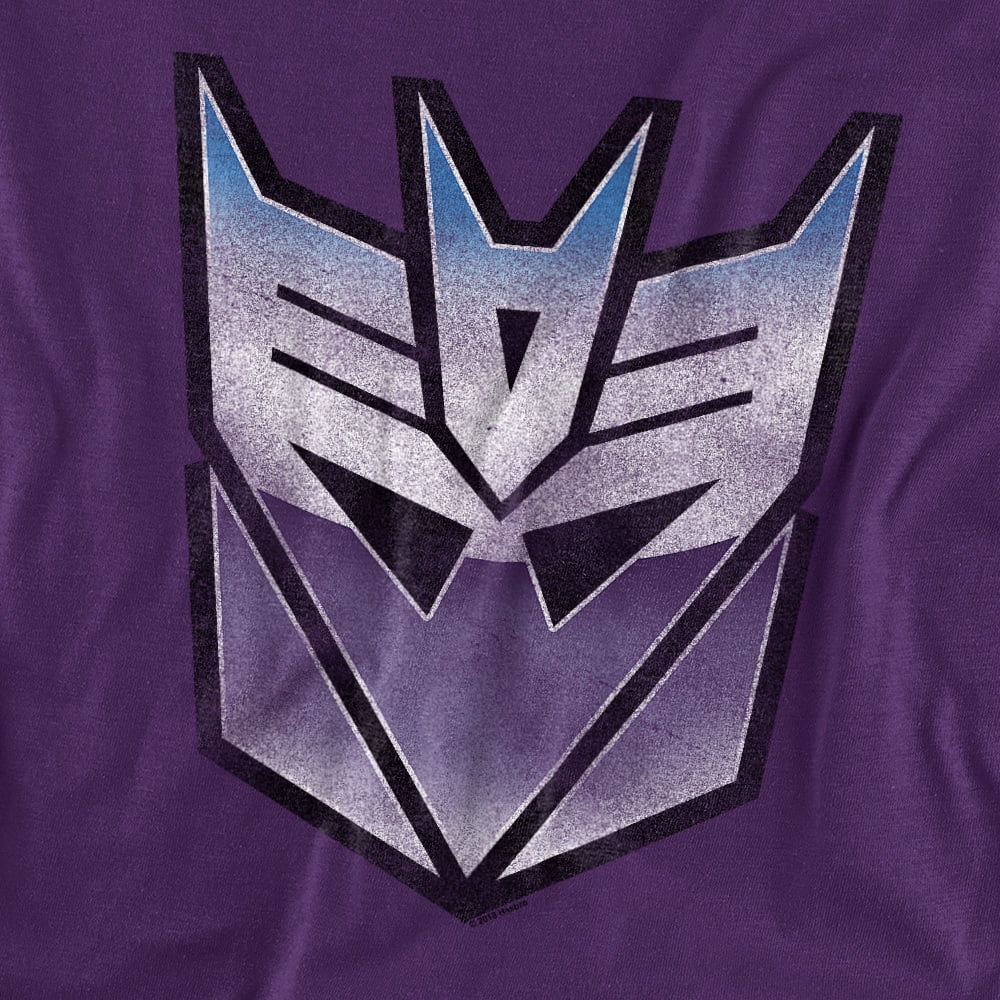 Transformers T-Shirt Vintage Decepticon Logo Unisex Graphic Tee For Men & Women