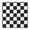 Black And White-1, variant on Yellow and White Checkered Pattern Square Fitted Tablecloth with Elastic Edge, Washable Table Cover for Home Kitchen Party and Daily Decor 34"x34"