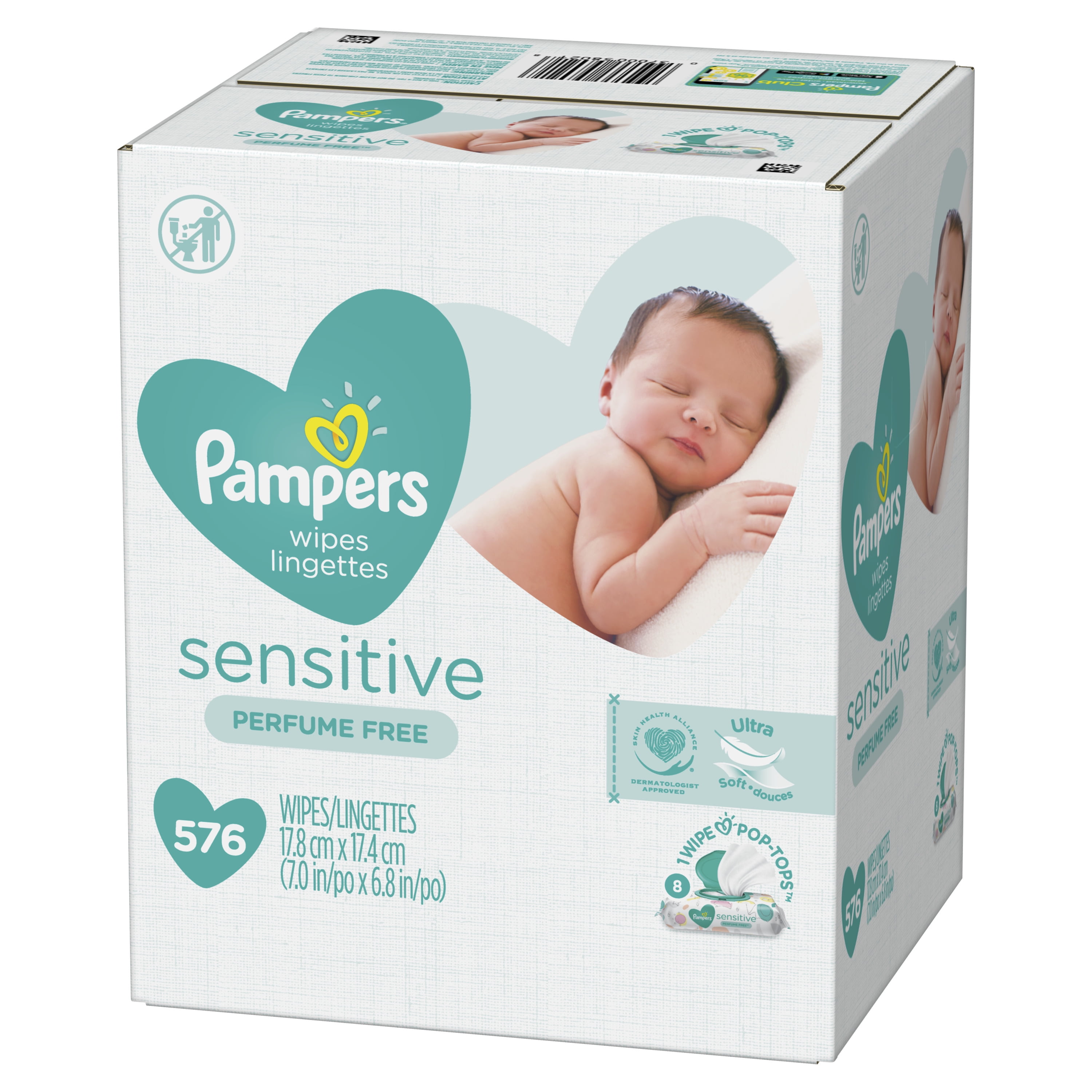 pampers wipes 576 count walmart
