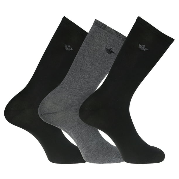 Dockers Crew Flat Knit Soft Performance Socks, 3-Pack (Men's) - Walmart.com