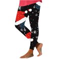 thumbnail image 2 of Mingw Ugly Christmas Holiday Leggings for Women Stretchy and Comfortable Yoga Pants High Waist Skinny Trousers,Multicolor,L, 2 of 5