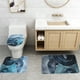 thumbnail image 4 of 3-piece Bathroom Carpet, Super Soft Non Slip Bathtub Carpet And Absorbent Bath Mat, Bathroom Carpet, Bath Mat For Bathroom, 4 of 7