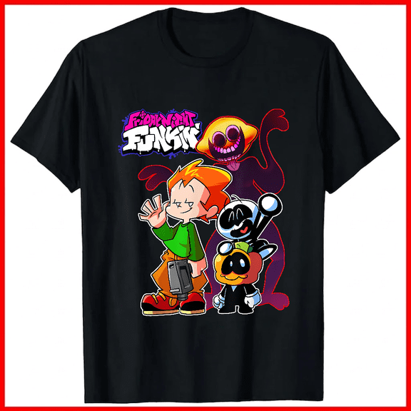 Funny Friday Night Funkin Pico Video Game Graphic Unisex T-shirt V18813, up to size 5XL