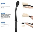 thumbnail image 6 of Toilet paper wiping aid, long distance comfortable toilet wiping aid , self-wiping aid toilet aid stick - bathroom butt wiper - ideal daily life aid for the elderly with reduced mobility black, 6 of 9