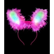 LED Bunny Ears Premium - Pink