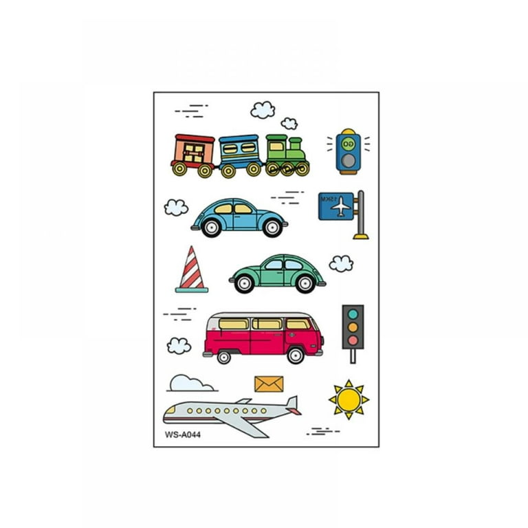 Vehicles Dot Markers:Fun Dot Markers Coloring Pages of Car, Truck, Plane,  Train.