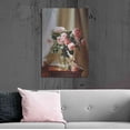 thumbnail image 6 of Luxe Metal Art 'Pink Roses' by Robin Anderson, Metal Wall Art, 24"x36", 6 of 9