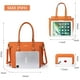 thumbnail image 4 of Set de bolsos Montana West Tote Bag Wallet de piel vegana, 4 of 7