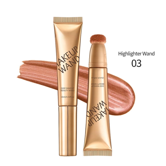 2 Pack Surligneur Liquide Longue Durée Brillance Modulable pour Tous Types de Peau Maquillage Polyvalent 15ML
