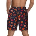 thumbnail image 2 of Rocae Autumnal Forest for Men's Swim Trunks Quick Dry With Two Side Pockets and One Lined Patch PocketXX-Large, 2 of 9