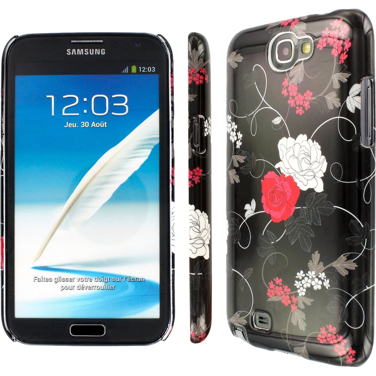 Student tool Moderator Samsung Galaxy Note II Slim Fit Two Buds Flower Hard Case - Walmart.com