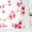 purple, red, white, black, variant on Colored flower pattern glass sticker anti-peep privacy window film waterproof bathroom living room glass door sticker