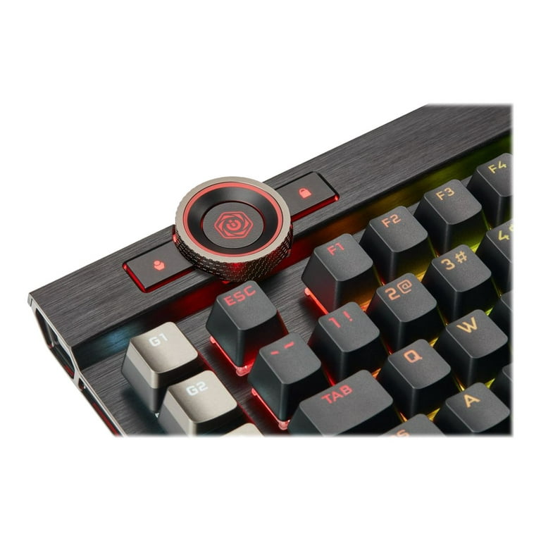 CORSAIR K100 RGB Optical-Mechanical Gaming Keyboard, Backlit RGB