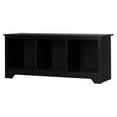 thumbnail image 4 of South Shore Vito Living Room Bench in Pure Black, 4 of 7