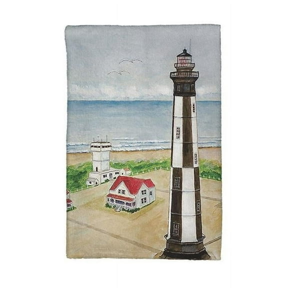 Betsy Drake KT737 Cape Henry Lighthouse Kitchen Towel