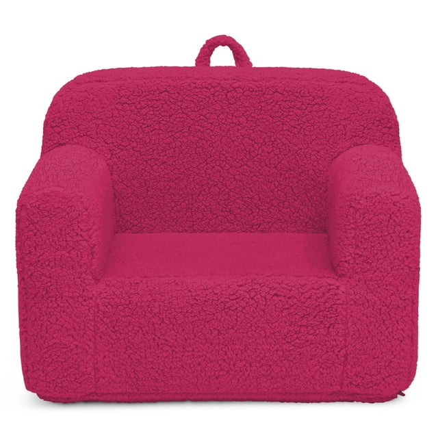 Silla Delta Children Sherpa Cozee para Niños Espuma Rosa 64x46x47 cm