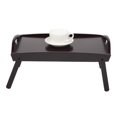 thumbnail image 4 of SalonMore Bamboo Bed Tray Folding Breakfast Tray-Laptop Desk,Bed Table,Serving Tray with Legs Great for Dinner by The TV | Sofa|Lap Drawing Table|Eating Tray, 4 of 6