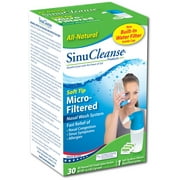 SinuCleanse MicroFiltered Squeeze Bottle Nasal Wash System