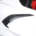 thumbnail image 2 of TINKI Real Carbon Fiber Exterior Body Side Air Outlet Cover Trim Compatible with Chevrolet Corvette C8 2020-2023, Side Fender Vent Door Trim Cover, 2 of 12