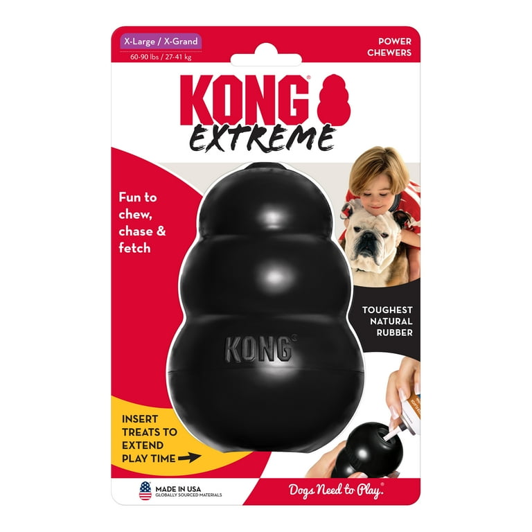 KONG Extreme Dog Toy - X-Large, Black